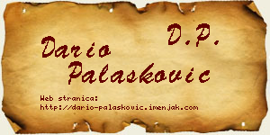Dario Palasković vizit kartica